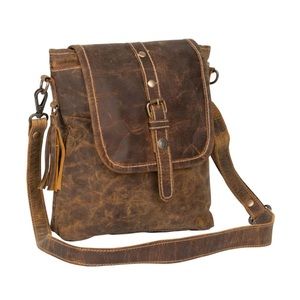 Myra Bag Brown Beauty Leather Crossbody Brown Purse Shoulder Bag Satchel